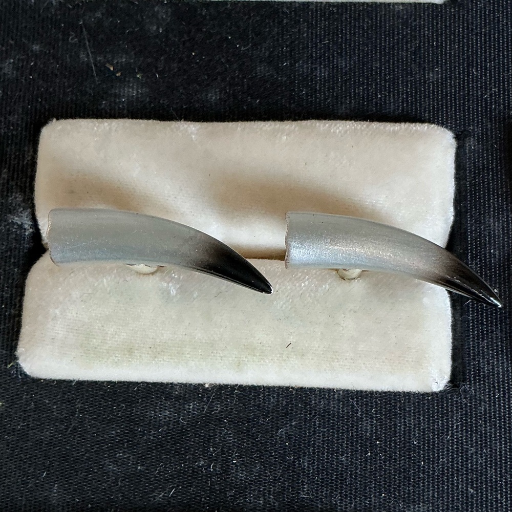 Vintage Hickok Steer Horn Cuff Links